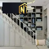 Xưởng Nội Thất Ngọc Thịnh Biên Hòa - Thiết kế tủ gầm cầu thang là giải pháp thông minh để tiết kiệm diện tích và tăng thêm điểm nhấn cho ngôi nhà